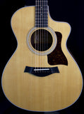 Taylor 212ce Grand Concert Acoustic-Electric Guitar Natural w/Structured Gigbag