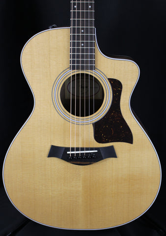 Taylor 212ce Grand Concert Acoustic-Electric Guitar Natural w/Soft Case