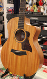 Taylor 24ce Mahogany Top Sapele Body Acoustic Electric Guitar Natural w/Gigbag