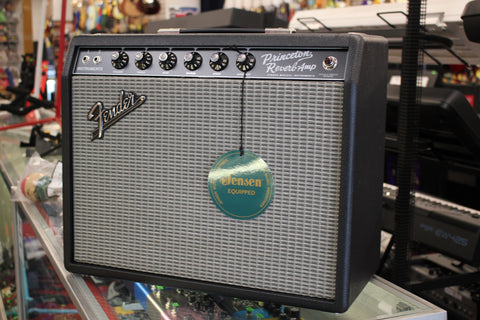 2025 Fender '65 Princeton Reverb Reissue 12-Watt 1x10" Guitar Tube Amp Combo Black w/Cover Footswitch