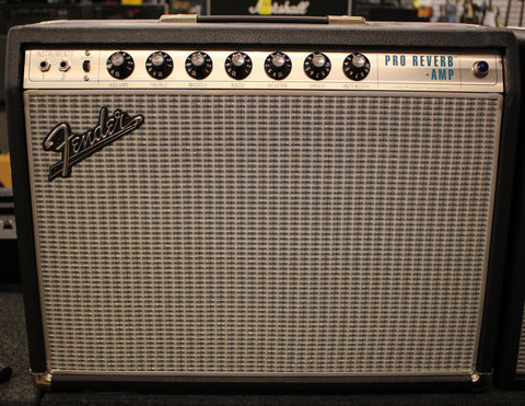 2023 Fender '68 Custom Pro Reverb 40-Watt 1x12" Guitar Amplifier Combo Black