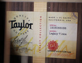 Taylor Legacy 714ce Cedar Rosewood Grand Auditorium Acoustic-Electric Guitar Natural w/Case