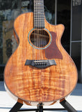Taylor 722ce Hawaiian Koa Grand Concert Acoustic-Electric Guitar Natural w/Case