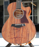 Taylor 722ce Hawaiian Koa Grand Concert Acoustic-Electric Guitar Natural w/Case