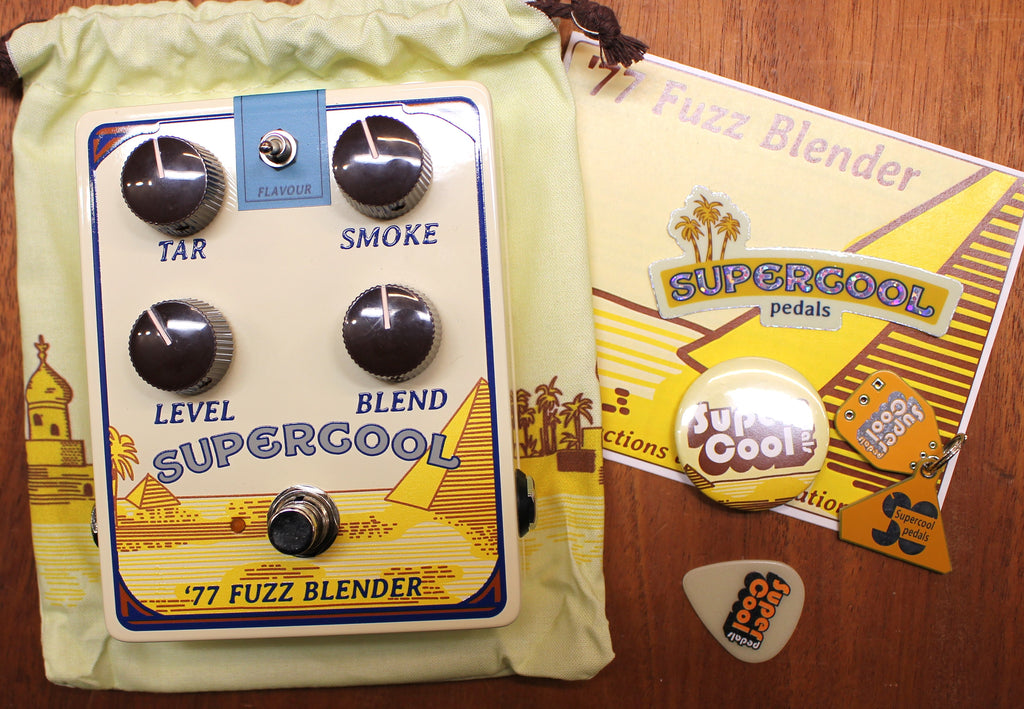 Supercool Pedals '77 Fuzz Blender Guitar Effects Pedal