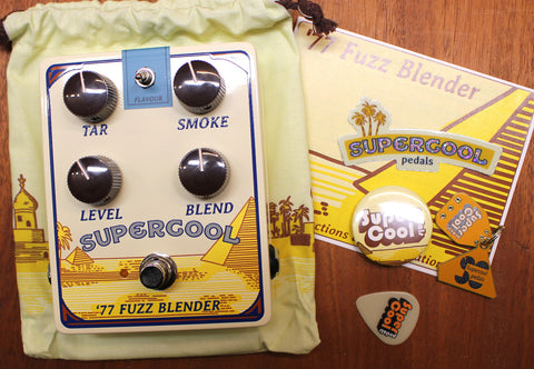 Supercool Pedals '77 Fuzz Blender Guitar Effects Pedal