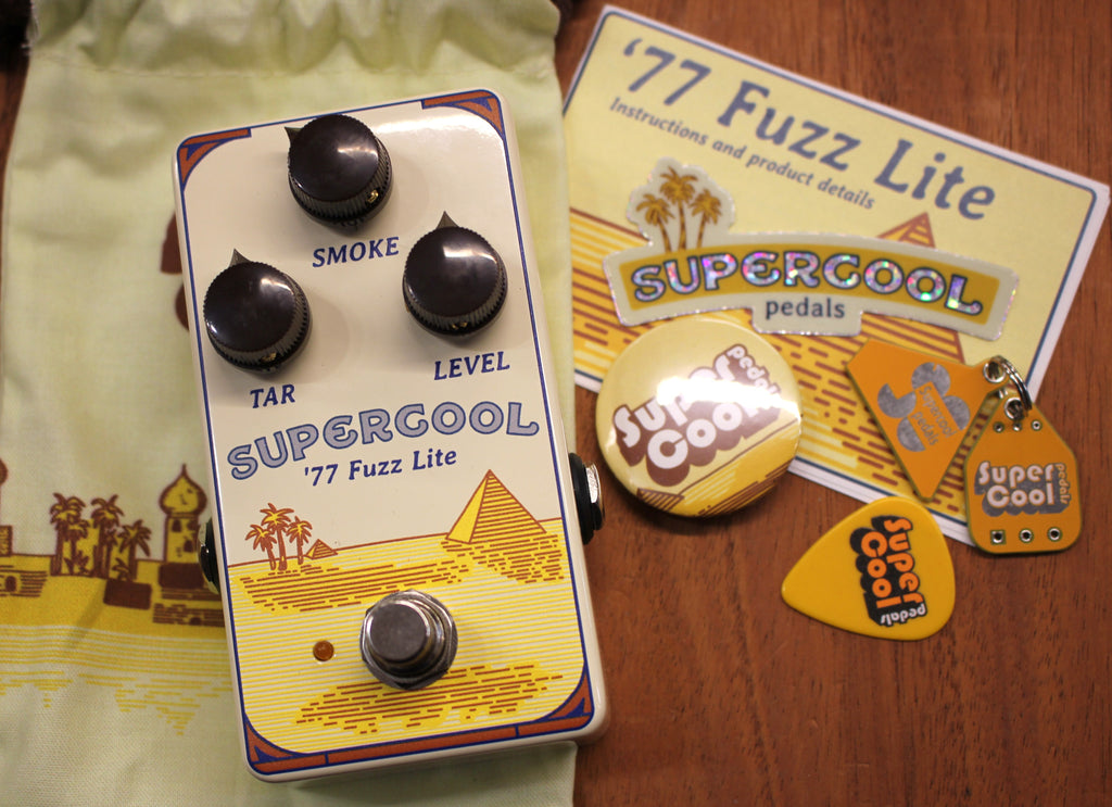 Supercool Pedals '77 Fuzz Lite Guitar Effects Pedal
