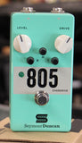 Seymour Duncan 805 Overdrive Guitar Effects Pedal Seafoam Green