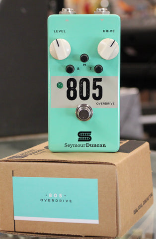 Seymour Duncan 805 Overdrive Guitar Effects Pedal Seafoam Green