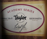 Taylor Academy 12E Nylon Grand Concert Acoustic Electric Guitar w/Gigbag