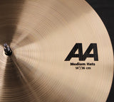 Sabian 14" AA Medium Hi Hats Cymbal Set
