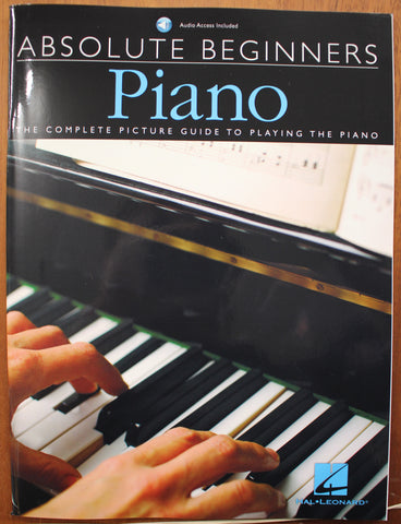Absolute Beginners – Piano Instructional Book Audio Online