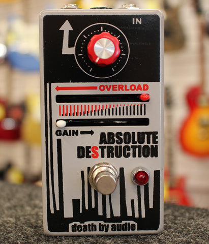 Death By Audio Absolute Destruction Fuzz Distortion Guitar Effects Pedal