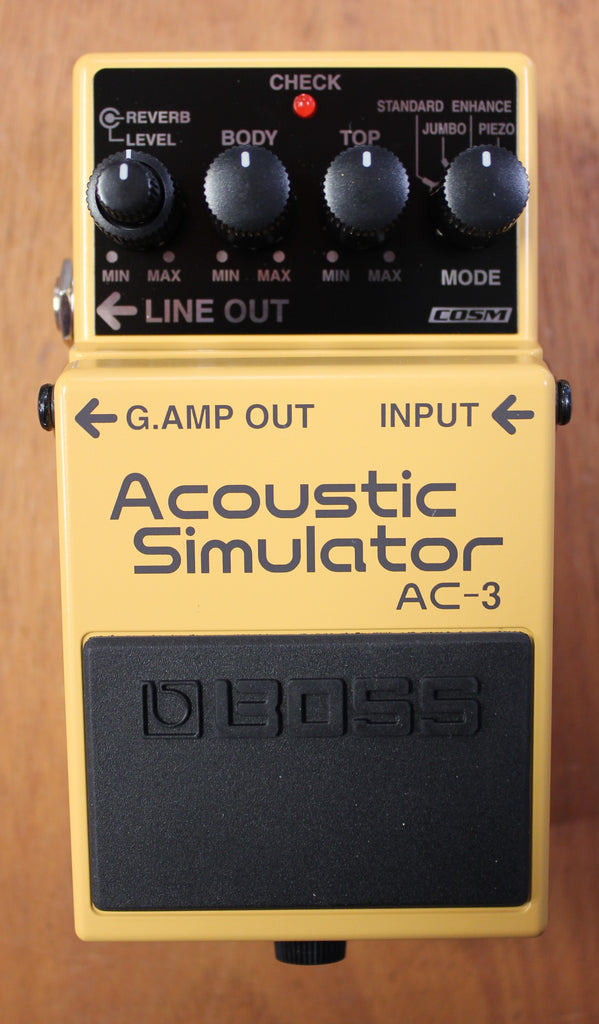 Boss AC-3 Acoustic Simulator Guitar Effects Pedal