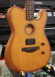 Fender Acoustasonic Standard Telecaster Thinline Acoustic Electric Guitar Aged Natural