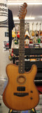 Fender Acoustasonic Standard Telecaster Thinline Acoustic Electric Guitar Aged Natural
