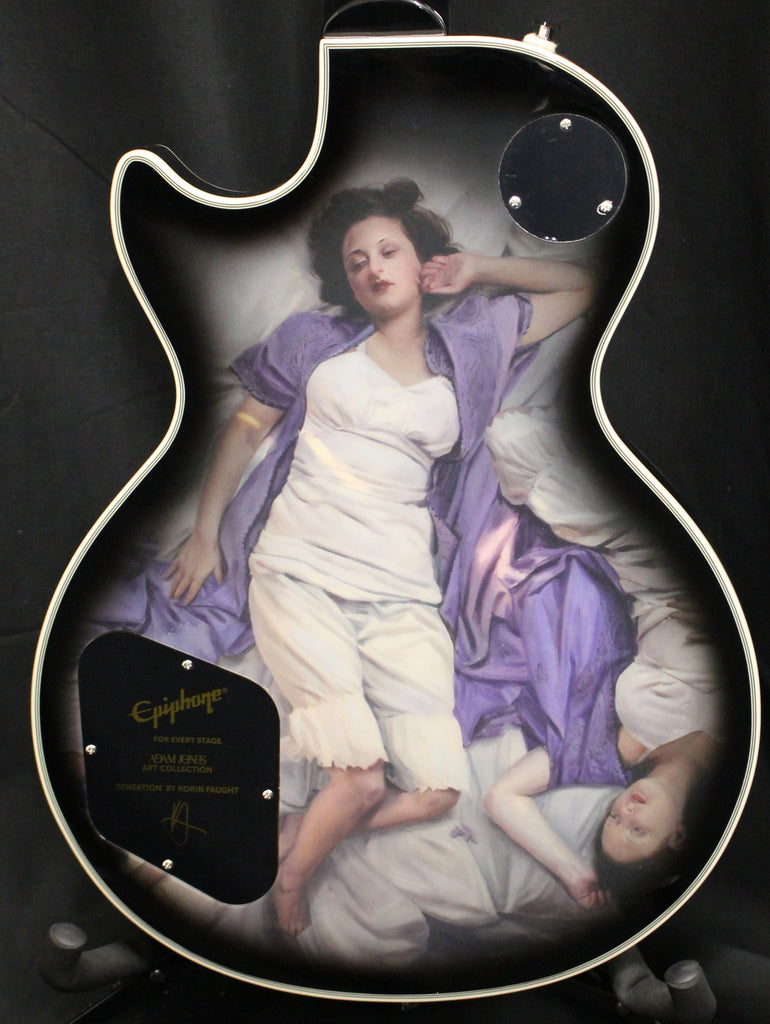 Epiphone Adam Jones Les Paul Custom Art Collection: Korin Faught’s “Sensation” Electric Guitar w/Case