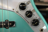 Squier Affinity Active Jazz Bass Electric Bass Guitar Mystic Seafoam Green