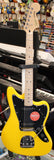 Squier FSR Affinity Jaguar Electric Guitar Limited Graffiti Yellow