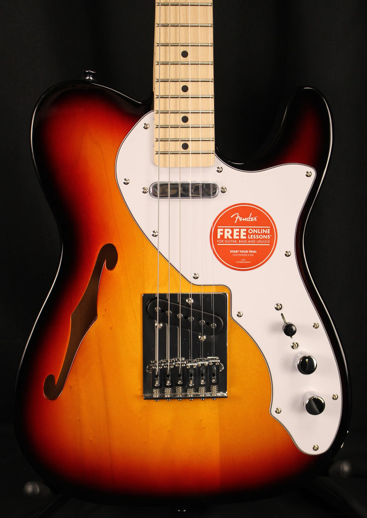 Squier Affinity Telecaster Thinline Electric Guitar 3-Color Sunburst