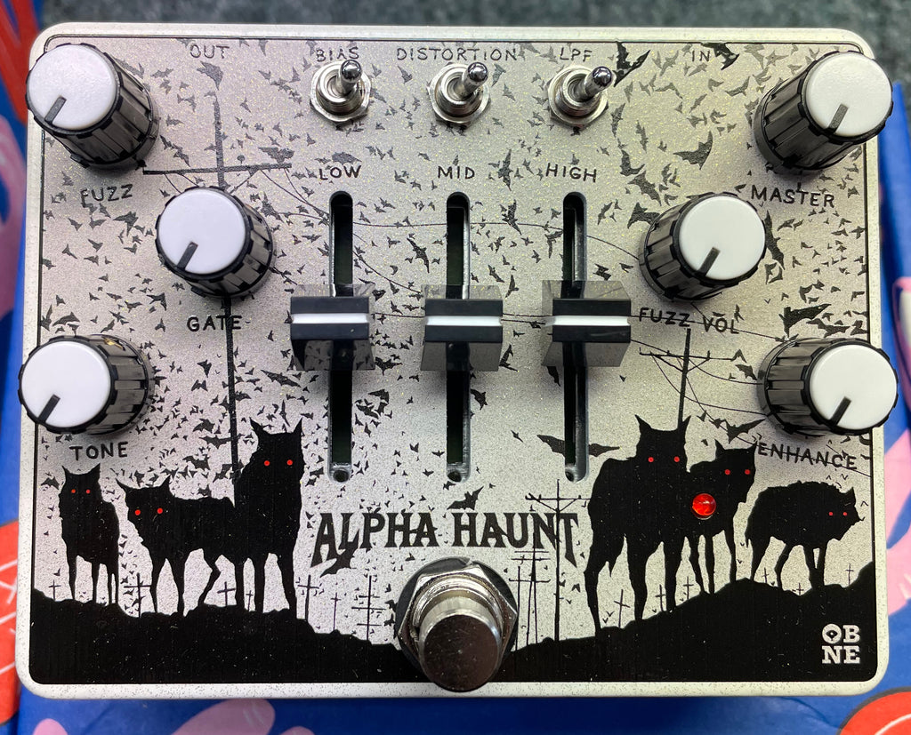 Old Blood Noise Endeavors Alpha Haunt Fuzz Guitar Effects Pedal