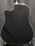 Ibanez ALT30 Altstar Dreadnought Acoustic-Electric Guitar Black Metallic Gloss