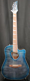 Ibanez ALT30FM Altstar Flamed-Top Dreadnought Acoustic-Electric Guitar Doom Blue Burst