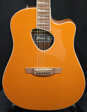 Ibanez ALT30 Altstar Dreadnought Acoustic-Electric Guitar Dark Orange Metallic