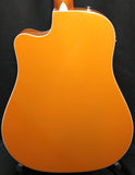 Ibanez ALT30 Altstar Dreadnought Acoustic-Electric Guitar Dark Orange Metallic