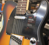 Fender LTD American Performer Telecaster Timber Pine Electric Guitar Satin 2 Color Sunburst w/Gigbag