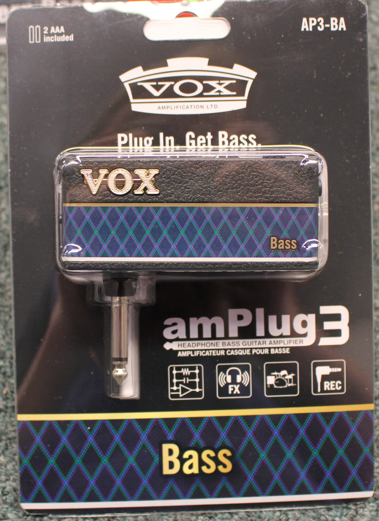 VOX AmPlug 3 Bass Headphone Amp