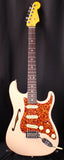 Fender Limited American Professional II Stratocaster Thinline Electric Guitar Transparent Shell Pink w/Case