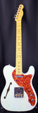 Fender Limited American Professional II Telecaster Thinline Electric Guitar Transparent Surf Green w/Case