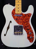 Fender Limited American Professional II Telecaster Thinline Electric Guitar Transparent Surf Green w/Case