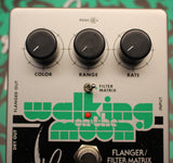 Electro-Harmonix Walking On The Moon Andy Summers Signature Flanger / Filter Matrix Silver / Black Effects Pedal