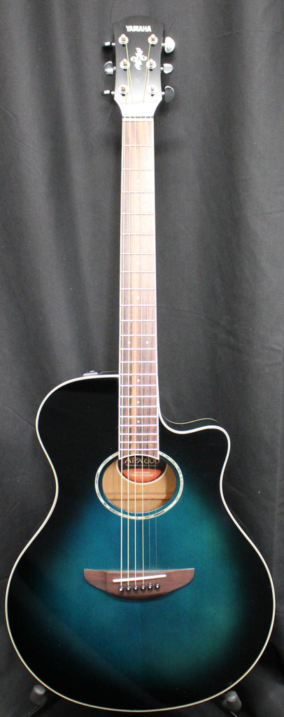 Yamaha APX600 Acoustic-Electric Guitar Oriental Blue Burst – Dr