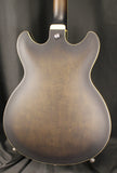 Ibanez Artcore AS53 Semi-Hollow Electric Guitar Flat Transparent Black
