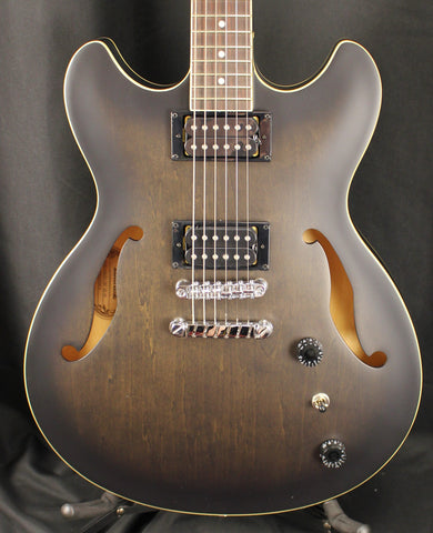 Ibanez Artcore AS53 Semi-Hollow Electric Guitar Flat Transparent Black