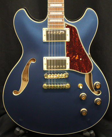 Ibanez Artcore AS73G Semi-Hollow Electric Guitar Prussian Blue Metallic