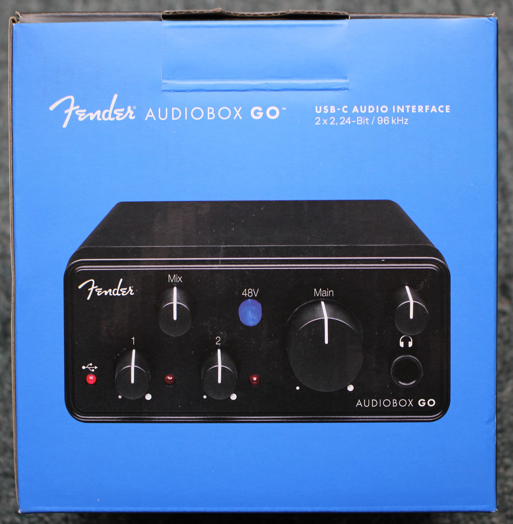 Fender PreSonus AudioBox GO USB-C Digital Audio Interface - Dr. Guitar Music