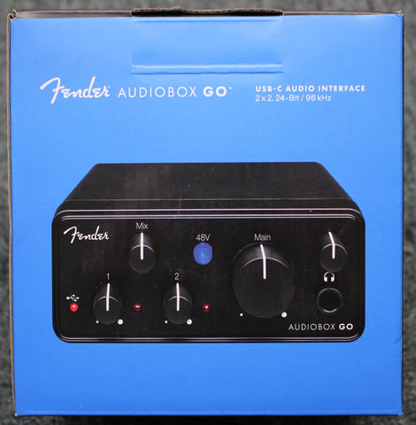 Fender PreSonus AudioBox GO USB-C Digital Audio Interface - Dr. Guitar Music