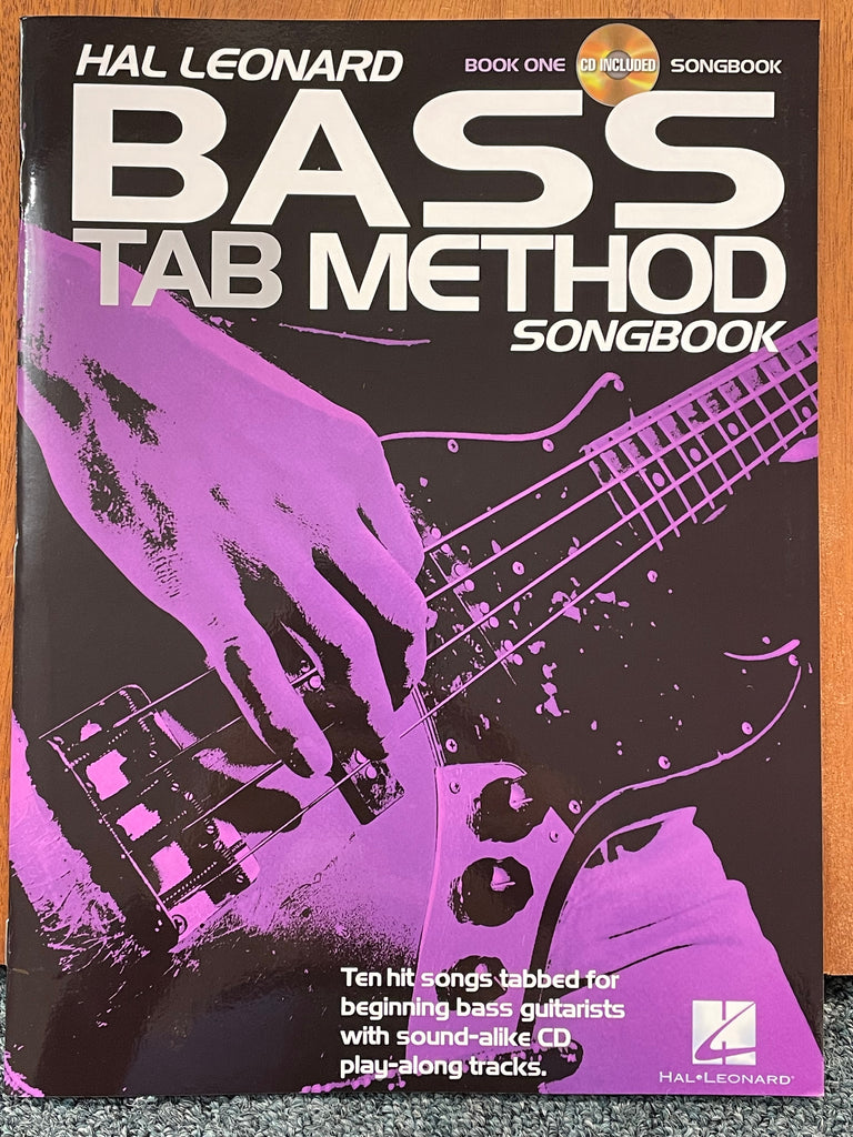 Hal Leonard Bass Tab Method Songbook 1 Audio Online