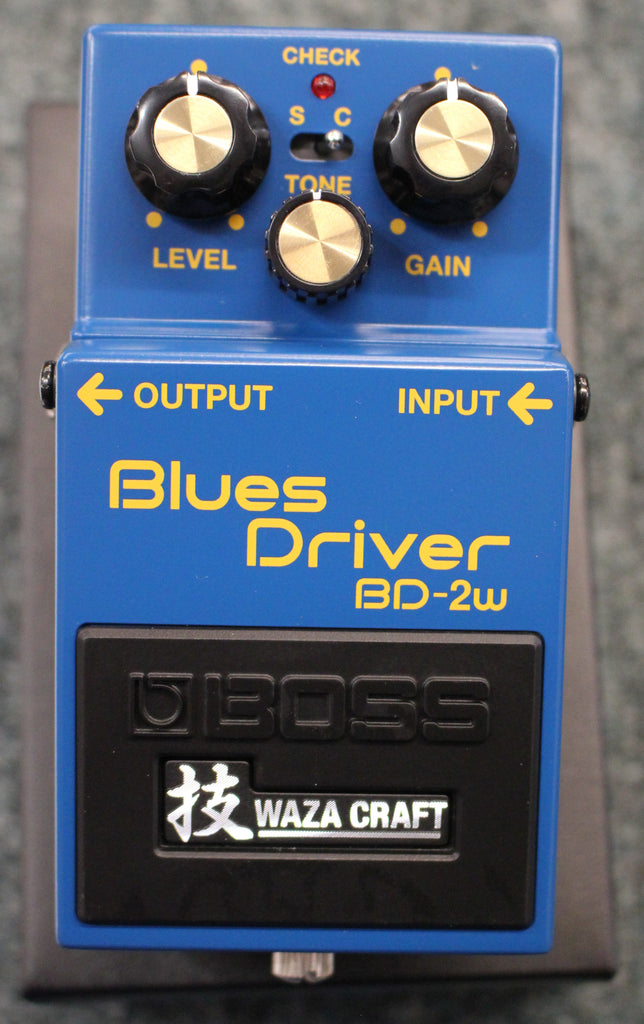 Boss BD-2W Japan Blues Driver Waza Craft Guitar Effects Pedal
