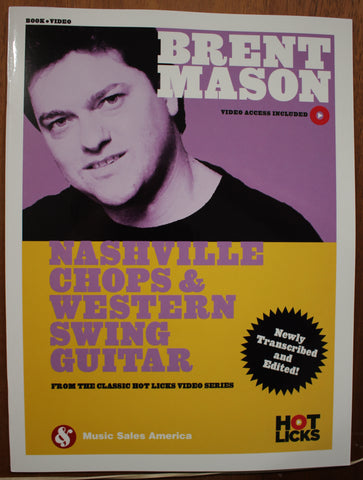 Brent Mason – Nashville Chops & Western Swing Guitar Hot Licks Audio Online