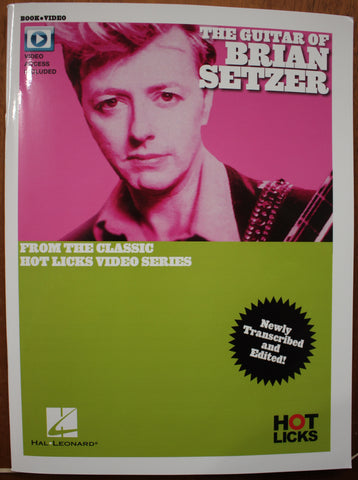 The Guitar of Brian Setzer Hotlicks Book Video Online