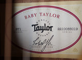 Taylor Baby Taylor Spruce BT1 Acoustic Guitar Natural w/Gigbag