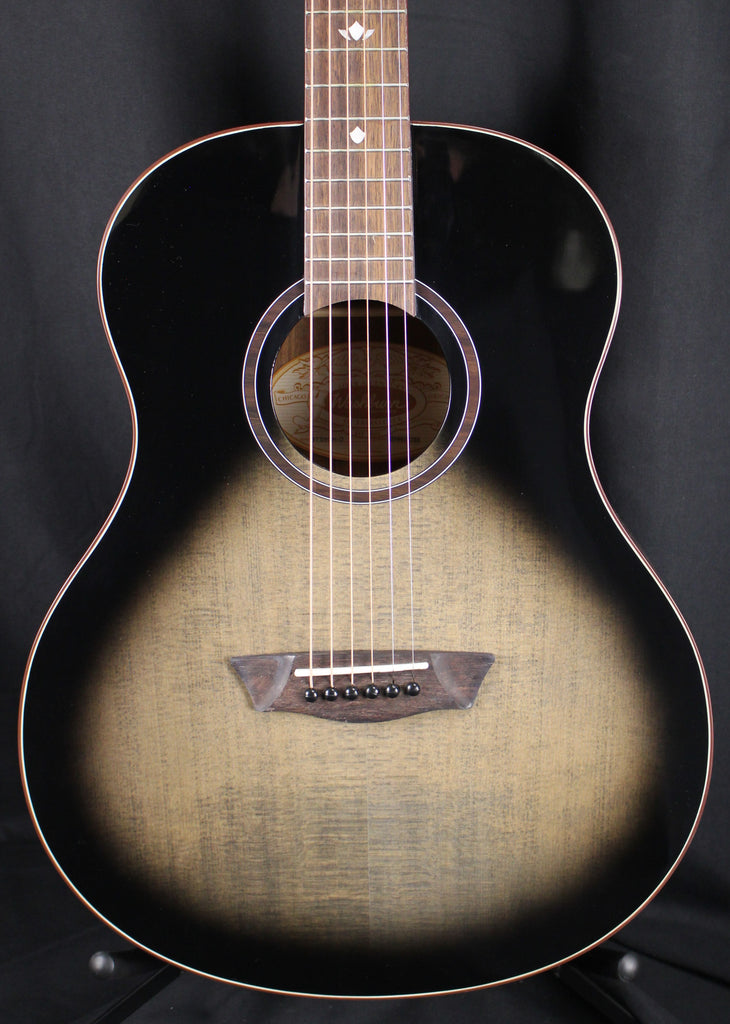 Washburn Bella Tono Studio BTS7CH Acoustic Guitar Charcoal Burst