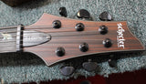 Schecter C-1 Exotic Ebony Electric Guitar Natural