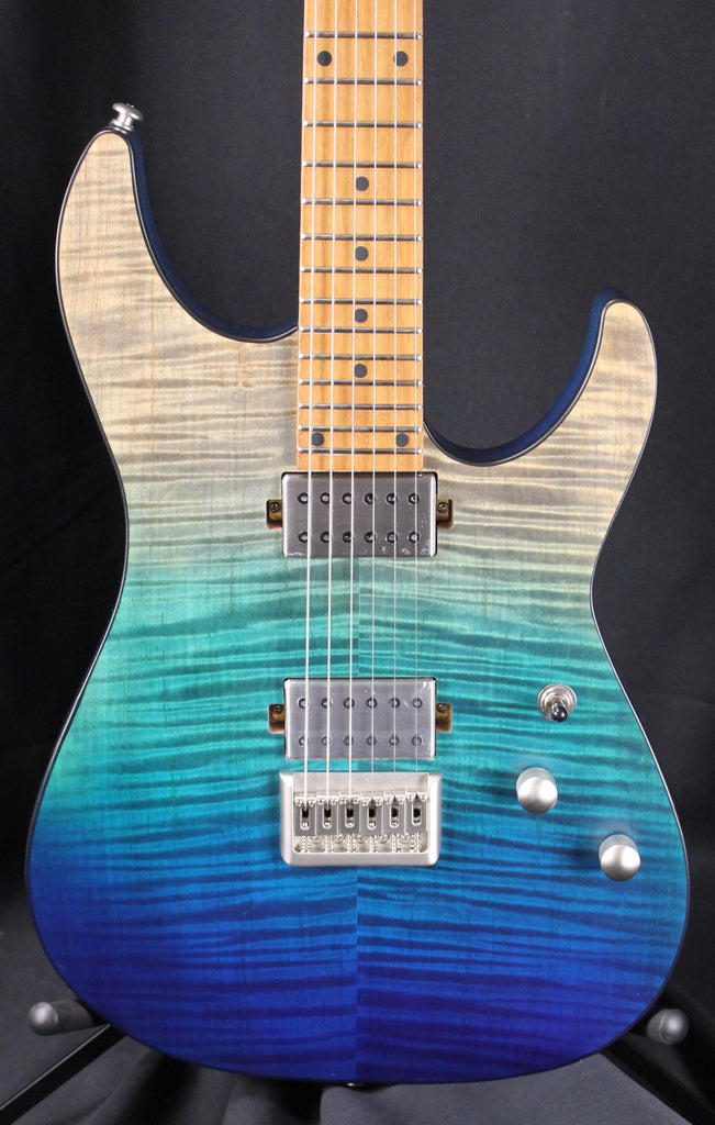 Schecter C-1 Standard Plus Electric Guitar Blue Fade Satin