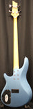 Schecter C-4 Deluxe Electric Bass Satin Metallic Light Blue